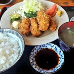 Sanuki Udomma Medanuki - カキフライ定食