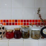 道の駅　ウッディー京北 - １回目   手作りラー油 二種  花山葵醤油漬   蕗の薹味噌