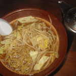 Touyoko - 割りスープ付き味噌ラーメン