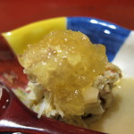 徳うち山 - 毛蟹の酢の物
      