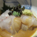 徳うち山 - 鯛お刺身