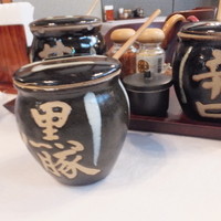 とんかつ まい泉 青山本店 - たれ　甘口・辛口・黒豚用があります