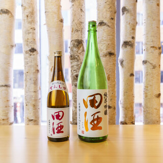 There is a wide variety of drinks too! Pairing of sake and Yakiniku (Grilled meat) is also available◎