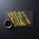 Pajeon with Kujo green onions from Kyoto