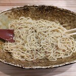 汁なし担担麺 くにまつ - 元味混ぜ後