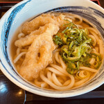 お食事処 えん - ごぼう天うどん＝450円
福岡県民が好んで食べてる