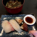与志乃 - きす昆布締めや鰻などのお寿司