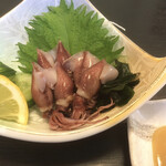 与志乃 - ホタルイカを酢味噌で