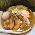 麺処ろくめい - 特製海老塩そば