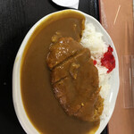 まつや食堂 - カツカレー大盛(¥550)