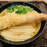 うどん 丸香 - ・海老天オンザかけうどん1