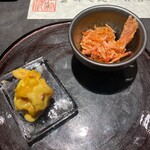 仁修樓 - 海老料理二種～桜海老のスパイシーパウダー　マンゴーマヨネーズソース