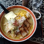 Ramen Tengu Yama - 味噌ラーメン全部乗せスペシャル ￥1300