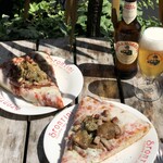 PIZZERIA SPONTINI - funghi＆pancetta（きのこ＆パンチェッタ）