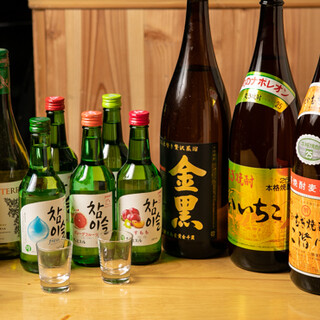 There is also a wide variety of alcohol menus★