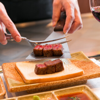 宮崎牛鉄板焼ステーキ 心斎橋みやちく みやざき館_1