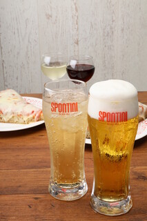 PIZZERIA SPONTINI - 生ビール・ハイボール・ワイン