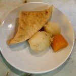 お食事処 丘 - 令和4年3月 ランチタイム
昼定食
目玉焼き＋焚き物＋ご飯＋漬けもの 600円