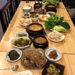 韓国料理 皇帝 - 例えば、食べたがった韓国料理のコース