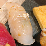 Sushi Yamaoki - 鮃の昆布締め
