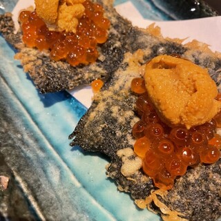 一品から選べる創作天ぷらはお一人様でもコスパ◎盛り合わせも！