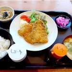 鉄板居酒屋OHANA - あじフライ定食