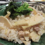 おいしい台所12カ月 - 筍飯は、わかめと三つ葉のせ