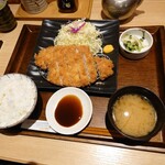 とんかつ和幸 - W和幸御飯（1280円）2022年3月