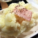 やきとり・ホルモン串　もりしん - マヨネーズと和えないポテトサラダ