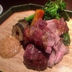 龢 - H25.01　庄内三元豚の炭焼き　葱醤油麹