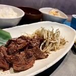 Beef skirt steak set meal