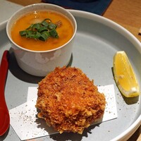 RITO - 手ごねメンチカツと宮崎牛すじと大根の玉地蒸し