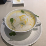 レストラン 拓 - 南瓜のスープ