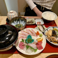対馬のどぐろとイカ活き造り 博多 魚蔵 都ホテル店 - 