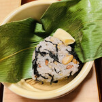 一乗院 - 赤米ひじきご飯