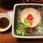 一乗院 - 汲み上げ湯葉の造り