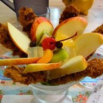 清まる - とんかつパフェ1,800円