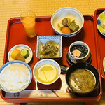 一乗院 - ご飯におかずに香の物