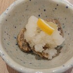 赤坂 ふきぬき - 鰻の山椒蒸しレモン和え
