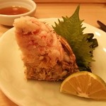 すし おおの - 毛がにです。やはりムリでしたぁ…