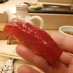 すし おおの - 鮪赤身づけ。リフト(^-^)/