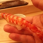 すし おおの - さいまき海老。リフト(^-^)/