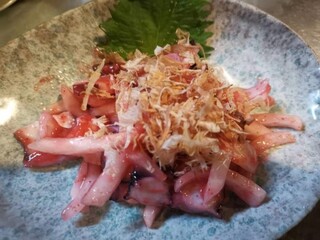 Takeya - タコと玉ねぎ梅肉和え
                        