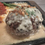 ハンバーグ＆ステーキ食堂クラウゾ - ガーリックソースハンバーグ