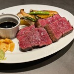 カルネジーオ ウエスト - 群馬県産A5和牛のうちもも◎　本当に美味しいです。食べてみて！