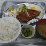 キッチンＫ - 『Ａ ロースカツ+目玉焼き』800円