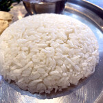 NEWA KITCHEN - 使っているお米はジャポニカ米とインディカ米を混ぜた物ですね。