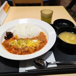 Matsuya - チキンとチーズのラタトゥイユカレーライス大790円