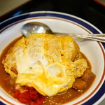 名代 富士そば - カレーカツ丼 (￥610)