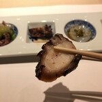 新橋 天鮨 - 前菜５種（おまかせ握りコース・上）